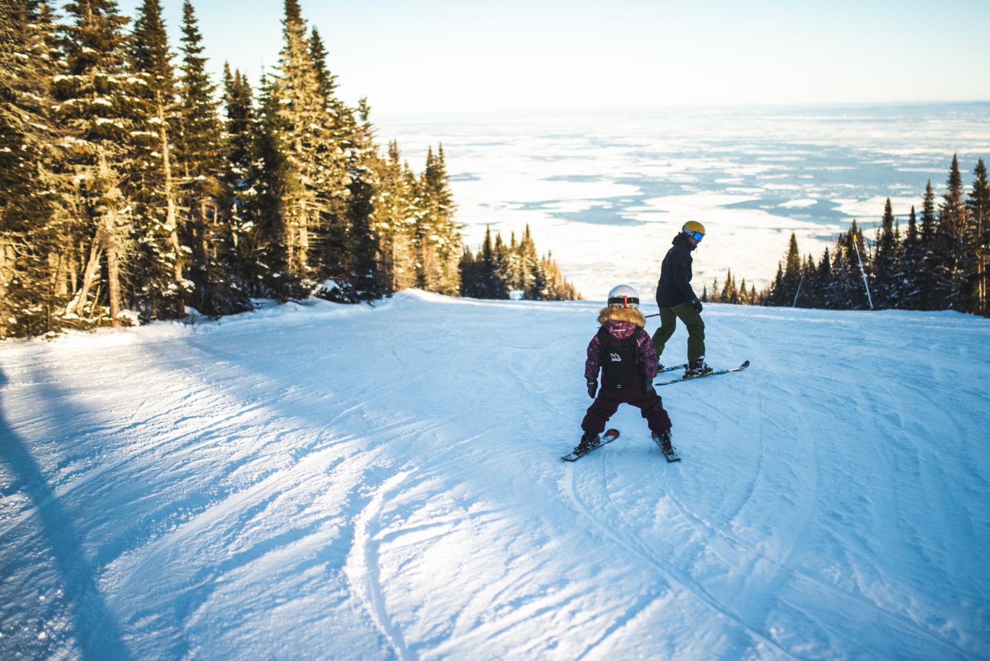 Ski en famille au Massif